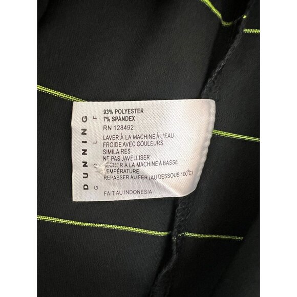 Dunning Golf Men's Stripe Jersey Polo Shirt - Picture 4 of 6